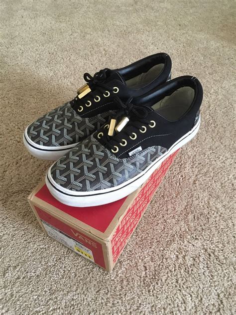 goyard vans rap around|Custom × Goyard Goyard Vans Customs .